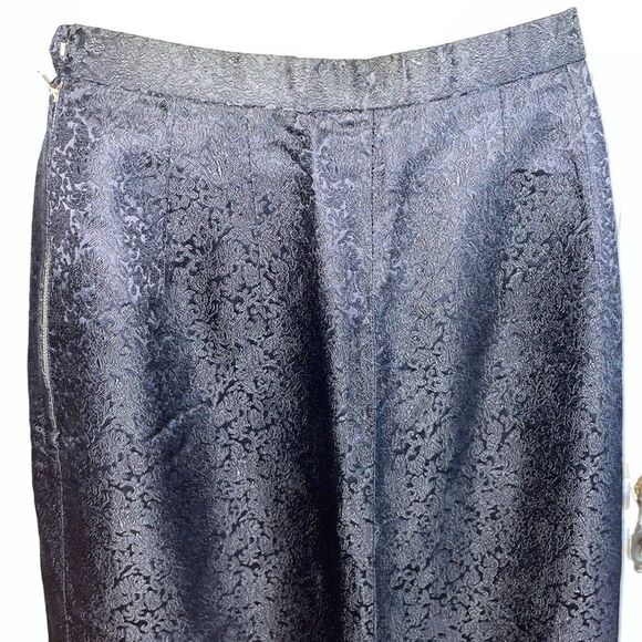 Vtg 60s black brocade 2 Piece dressy jacket & maxi skirt - Picture 13 of 13